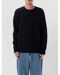 Roberto Collina - Textured Wool Crewneck Jumper - Lyst
