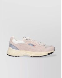 Autry - Leather Hyperway Low Sneakers - Lyst