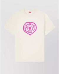 KENZO - Cotton Loose-Fit Printed T-Shirt - Lyst