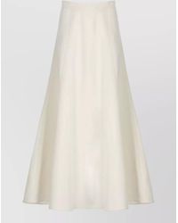 Woolrich - High-Rise Midi Skirt - Lyst
