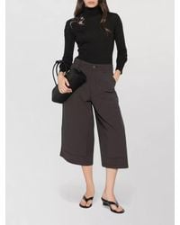 Ermanno Scervino - Wool Turtleneck Sweater Lace Detail Slim - Lyst