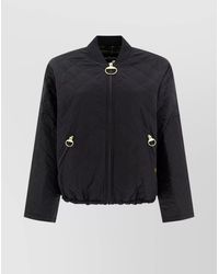 Barbour - Quilted Jackets With Elasticated Hem And Side Zip Pockets - Lyst