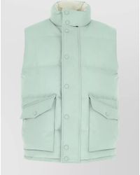 McQueen - Sleeveless Padded Jacket - Lyst