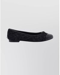 Tory Burch - Ballet Flats With Lurex Thread - Lyst