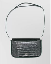 Patou - Calf Leather Shoulder Bag - Lyst