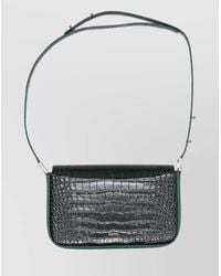 Patou - Calf Leather Shoulder Bag - Lyst