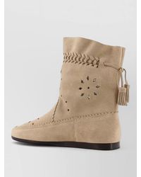 Isabel Marant - Suede Leather Boots - Lyst