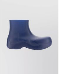 Bottega Veneta - Ankle Boots With Round Toe And Rubber Sole - Lyst