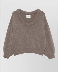 Lisa Yang - Cashmere Off-Shoulder Sweater - Lyst
