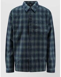 Represent - Checked Flannel Cotton Shirt - Lyst
