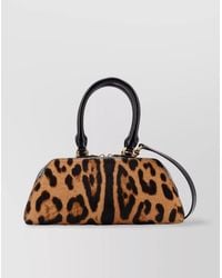 Givenchy - Antigona East West Mini Pony Skin Shoulder Bag With Animal Print - Lyst