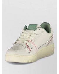 Tommy Hilfiger - Leather Lace-Up Sneakers - Lyst