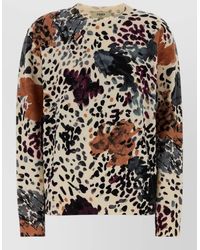 Fendi - Cashmere Wool Printed Jumper - Lyst
