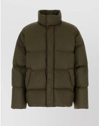 Saint Laurent - Modern Puffer Jacket High Collar - Lyst