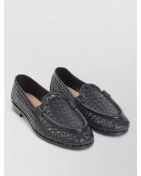Bottega Veneta - Leather Silenzio Loafers - Lyst