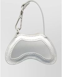 DIESEL - Wallet Cardholder Keyring Attachment Metallic Finish - Lyst
