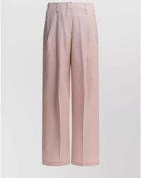 Golden Goose - Virgin Wool Straight-Leg Trousers - Lyst