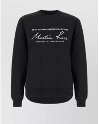 Martine Rose - Ribbed Cotton Sweatshirt - Lyst