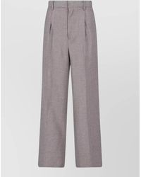 AURALEE - Straight-Leg Suit Trousers - Lyst