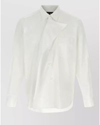 Comme des Garçons - Asymmetric Panel Cotton Shirt - Lyst