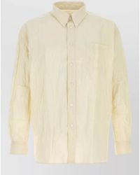 Willy Chavarria - Poplin Shirt Button Down Collar Pocket - Lyst