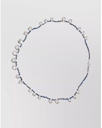 Isabel Marant - Beaded Necklace With Pearl Accents - Lyst