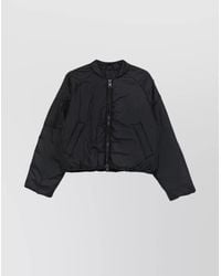 Canada Goose - Quilted Cropped Bomber Jacket - Lyst