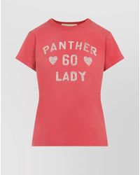 Valentino - Paris Graphic Print Crew Neck T-Shirt - Lyst