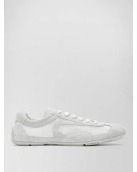 Prada - Mesh Sneakers Low Top Rubber Sole - Lyst