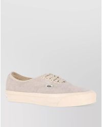 Vans - Leather Low Top Lace-Up Sneakers - Lyst
