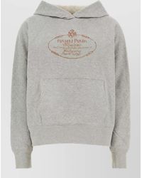 Prada - Cotton Reversible Sweatshirt - Lyst