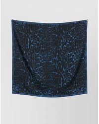 Lanvin - Leopard-Print Silk Scarf - Lyst