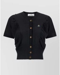 Vivienne Westwood - Pamela V Neck Knit Short Sleeve Sweater - Lyst