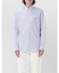 Polo Ralph Lauren - Striped Cotton Button-Down Shirt - Lyst