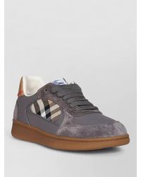 Burberry - Terrace Check Pattern Sneakers Rubber Sole - Lyst