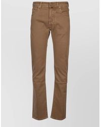 Jacob Cohen - Straight Leg Pants Five Pocket Belt Loops - Lyst