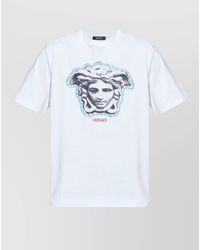 Versace - T-Shirt With Print - Lyst
