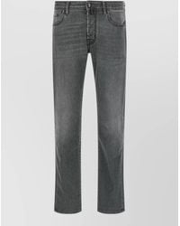 Jacob Cohen - Bard Denim Jeans Belt Loops Straight Leg - Lyst