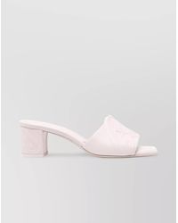 McQueen - Leather Mules - Lyst