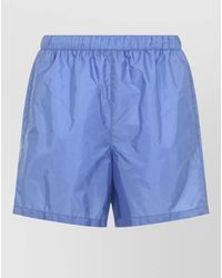 Prada - Recycled Nylon Swim Shorts - Lyst