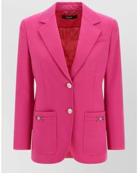 Versace - Underwater Barocco Blazer - Lyst