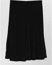 TOTEME - Jersey A-Line Pleated Midi Skirt - Lyst