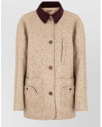 Blazé Milano - Alpaca Wool Single-Breasted Coat - Lyst