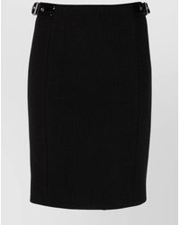 Moschino - Skirt With Knee-Length And Belt Loops - Lyst