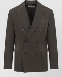 Dries Van Noten - Balto Cotton Double Breasted Tailored Jacket - Lyst