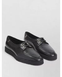 Celine - Chunky Loafer Lace Up Boat Shoe - Lyst