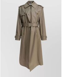 McQueen - Cotton Trench - Lyst