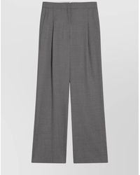 Loulou de Saison - Wide-Leg Wool Trousers - Lyst