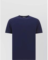 Herno - Crew Neck Short Sleeves T-Shirts - Lyst