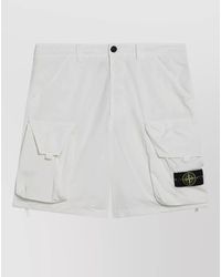 Stone Island - Utility Pants Belt Loops Cargo Pockets - Lyst